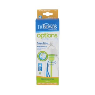 DR BROWNS BIBERON NATURAL FLOW BOCA ANCHA JIRAFA 270ML
