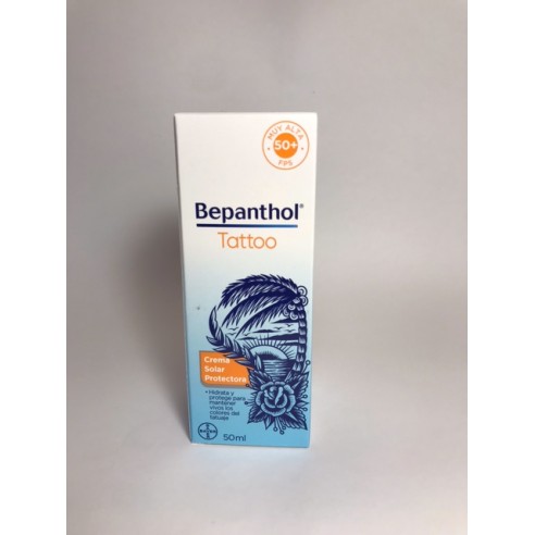 BEPANTHOL TATTOO CREMA SOLAR PROTECTORA 50