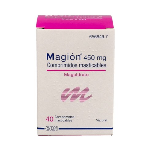 MAGION 450 MG 40 COMPR MASTIC