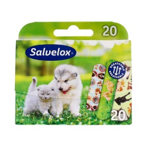 SALVELOX APOSITO ADHESIVO ANIMALS 20 U