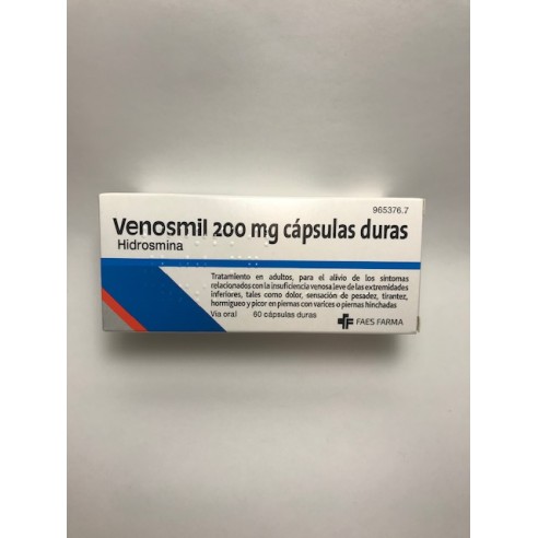 VENOSMIL 200 MG 60 CAPSULAS