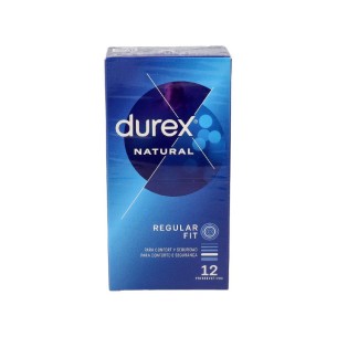 PRESERVATIVOS DUREX NATURAL PLUS 12 U