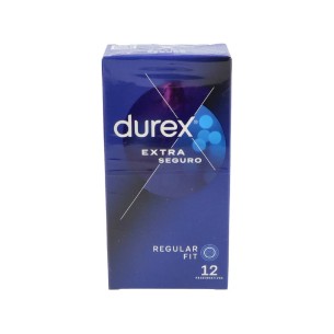 PRESERVATIVOS DUREX EXTRA SEGURO EASY ON 12 U