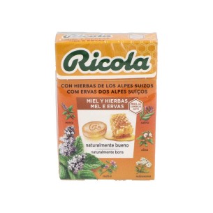 RICOLA CARAMELOS  1 ENVASE 50 G SABOR MIEL Y HIERBAS