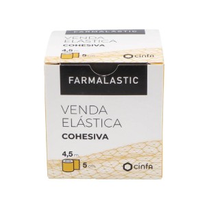 VENDA ELASTICA COHESIVA FARMALASTIC BEIGE 4,5 M X 5 CM