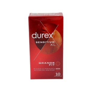 DUREX SENSITIVO XL PRESERVATIVOS 10 U