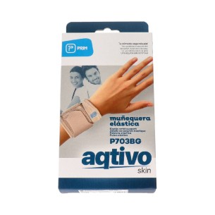 MUÑEQUERA PRIM AQTIVO SKIN ELASTICA ENVOLVENTE TALLA UNICA