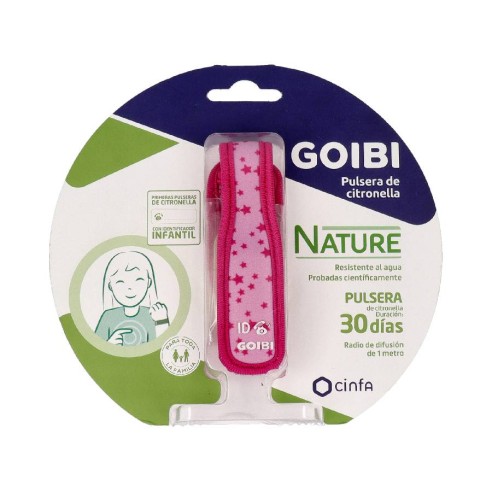 GOIBI PULSERA DE CITRONELLA NATURE  1 PULSERA...