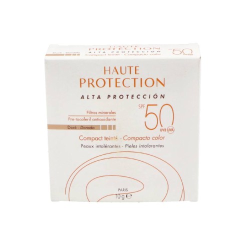 AVENE COMPACTO COLOR DORADO PROTECCION EXTEMA SP