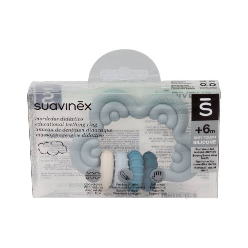 MORDEDOR SILICONA DIDACTICO SUAVINEX 6 MESES 1...