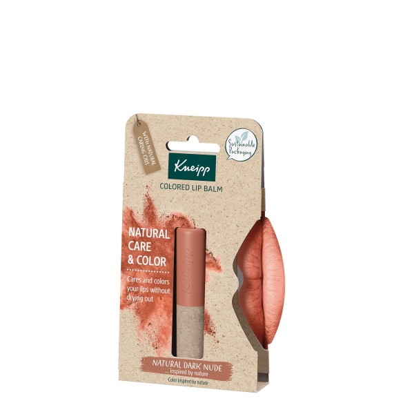 KNEIPP BALSAMO LABIAL CON COLOR NATURAL  NUDE  3,5 G