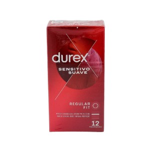 PRESERVATIVOS DUREX SENSITIVO SUAVE 12 PRES