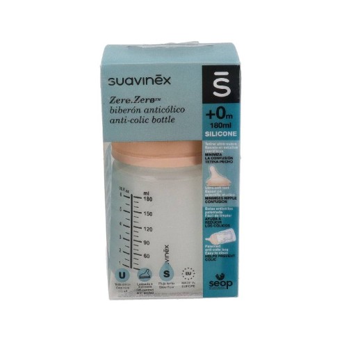 SUAVINEX BIBERON ANTICOLICO SILICONA 180 ML
