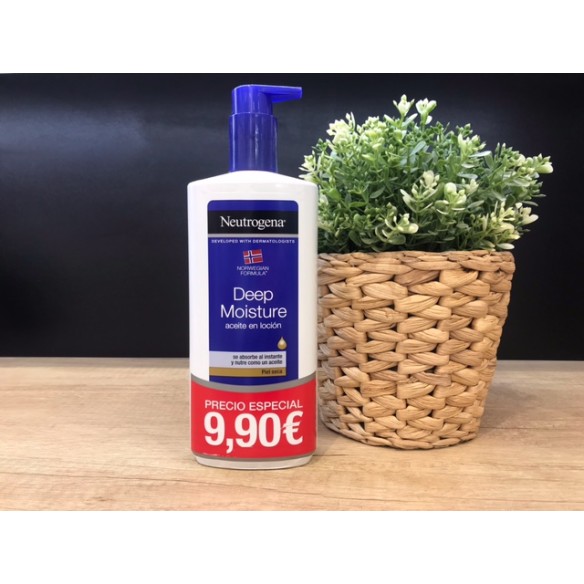 NEUTROGENA HIDRATACION PROFUNDA ACEITE EN LOCION  400 ML