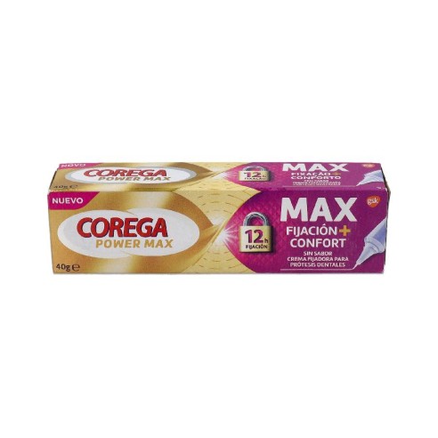 COREGA MAX FIJACION  CONFORT  1 TUBO 40 G SIN...