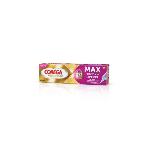COREGA MAX FIJACION  CONFORT  1 TUBO 40 G SIN SABOR