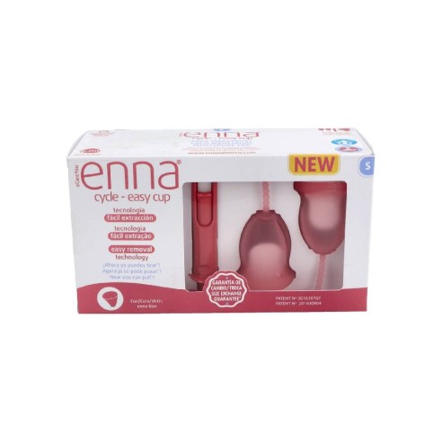 COPA MENSTRUAL ENNA CYCLE EASY CUP 1 UNIDAD...