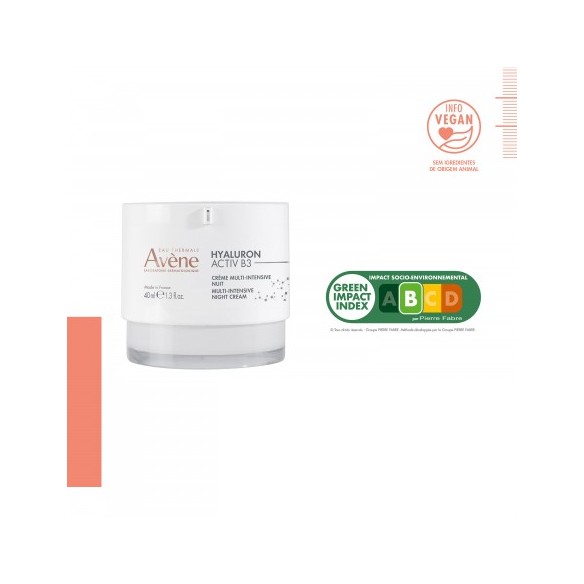AVENE HYALURON ACTIV B3 CREMA MULTI INTENSIVA DE NOCHE  1 TA