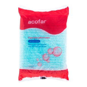 ACOFAR ESPONJA ENJABONADA DESECHABLE  24 ESPONJA