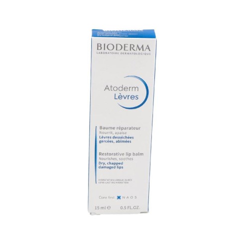 BIODERMA ATODERM BALSAMO LABIOS 15 ML