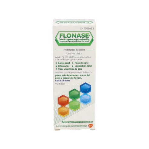 FLONASE 50 MCG/PULSACION NEBULIZADOR NASAL 60...