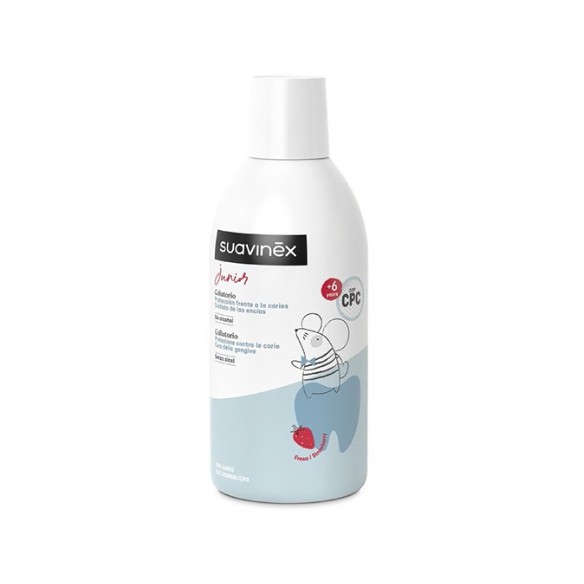 SUAVINEX ORAL JUNIOR COLUTORIO  1 ENVASE 500 ML SABOR FRESA