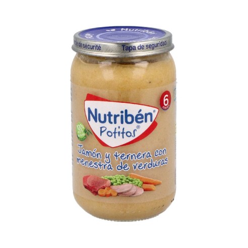 NUTRIBEN JAMON Y TERNERA CON MENESTRA DE...