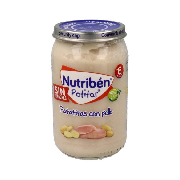 NUTRIBEN POLLO CON PATATITAS  1 POTITO 235 G