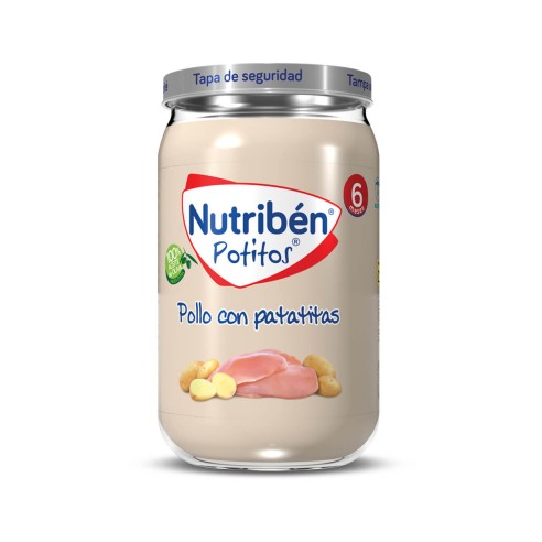 NUTRIBEN POLLO CON PATATITAS  1 POTITO 235 G