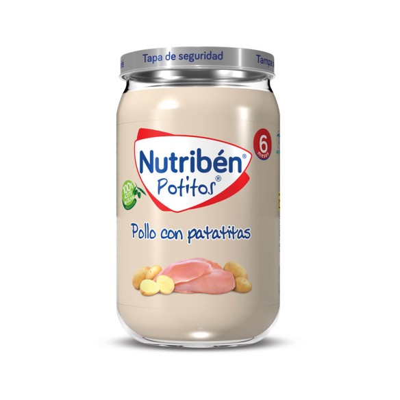 NUTRIBEN POLLO CON PATATITAS  1 POTITO 235 G