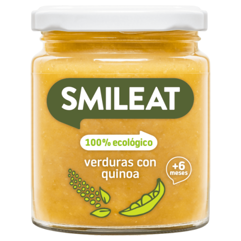 SMILEAT  1 TARRITO 230 G SABOR VERDURA CON QUINOA