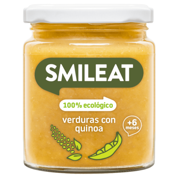 SMILEAT  1 TARRITO 230 G SABOR VERDURA CON QUINOA