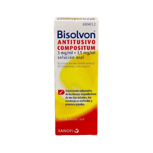 BISOLVON ANTITUSIVO COMPOSITUM SOLUCION ORAL