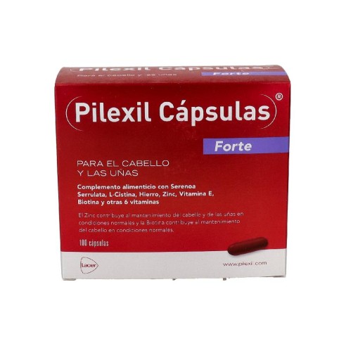 PILEXIL CAPSULAS FORTE CABELLO Y UÑAS  100 CAPS