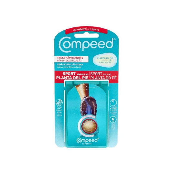 COMPEED AMPOLLAS PLANTA DEL PIE 5 U
