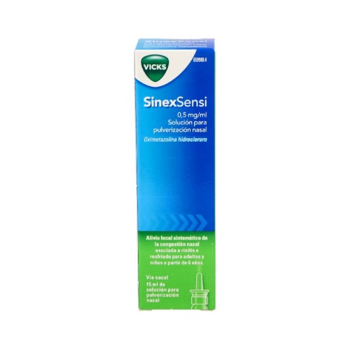 NASALVICKS 0.05 SOL PULVERIZACION NASAL 15 ML