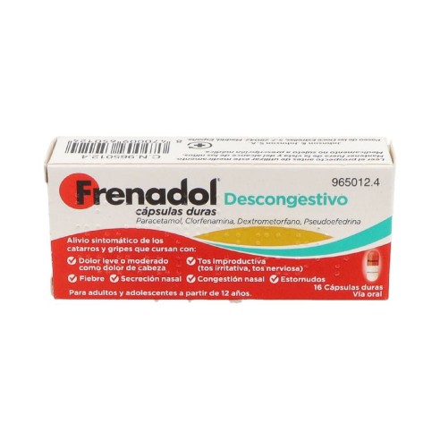 FRENADOL PS 16 CAPSULAS