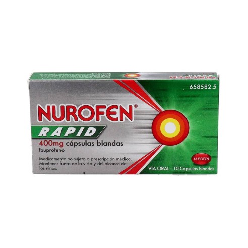NUROFEN 400 MG 10 CAPSULAS BLANDAS