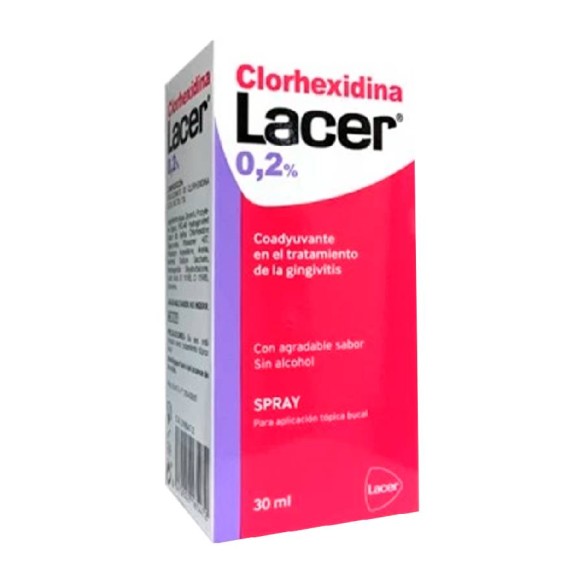 LACER COLUTORIO CLORHEXIDINA 0.2  1 SPRAY 30 ML