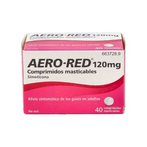 AERO RED 120 MG 40 COMPR MASTIC