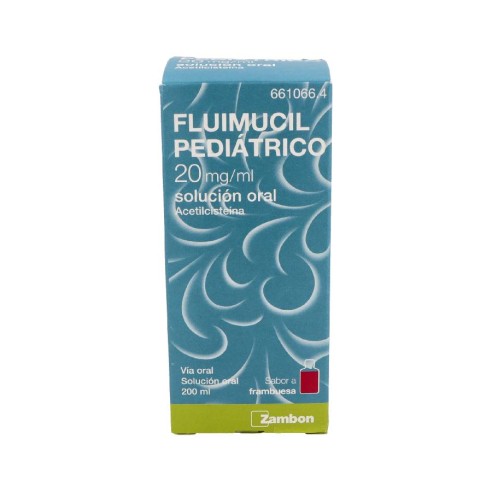 FLUIMUCIL PEDIATRICO JARABE 20 MG/ML 200 ML.