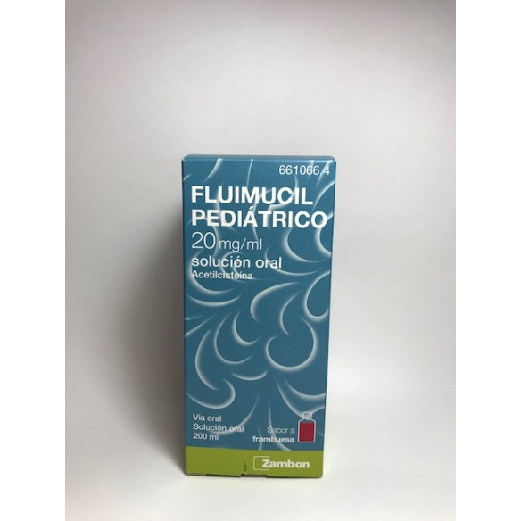 FLUIMUCIL PEDIATRICO JARABE 20 MG/ML 200 ML.