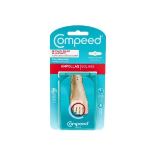 COMPEED AMPOLLAS HIDROCOLOIDE DEDOS PIES 8 U