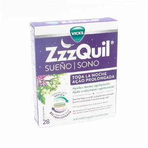 ZZZQUIL SUEÑO TODA LA NOCHE  28 COMPRIMIDOS