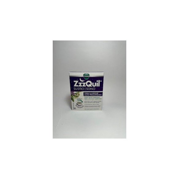 ZZZQUIL SUEÑO TODA LA NOCHE  28 COMPRIMIDOS