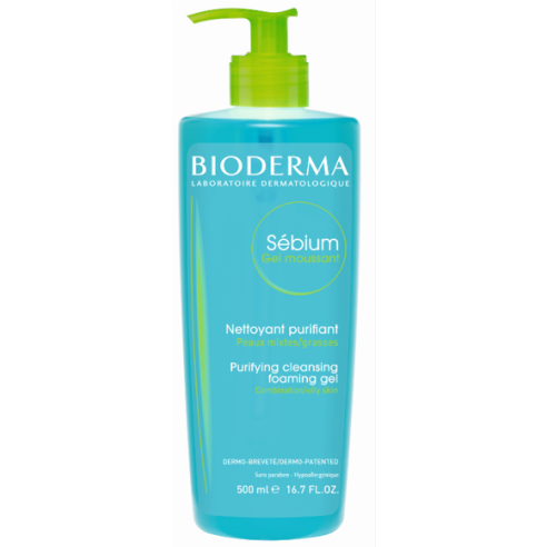 BIODERMA SEBIUM GEL MOUSSANT 500 ML