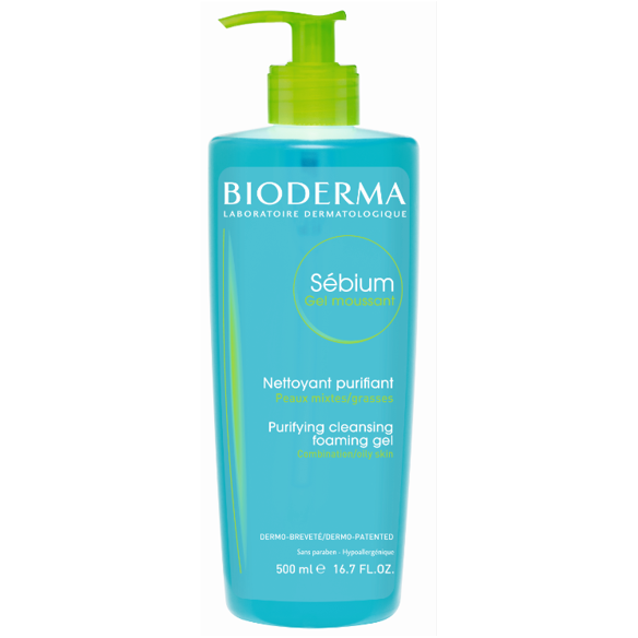 BIODERMA SEBIUM GEL MOUSSANT 500 ML