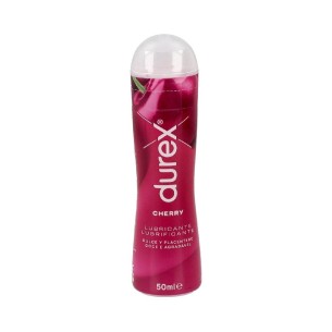 DUREX PLAY CHERRY  PLEASURE GEL LUBRICANTE HIDROSOLUBLE INTI