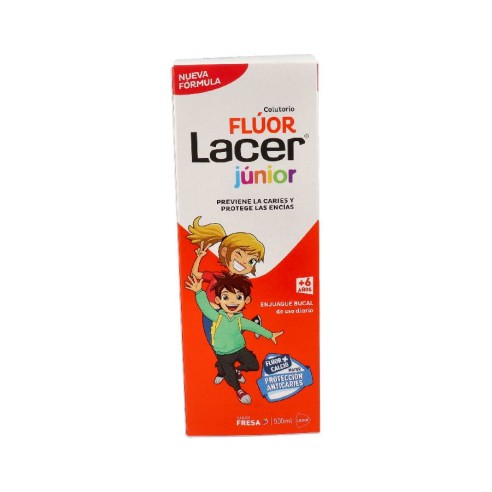 COLUTORIO LACER JUNIOR FRESA 500 ML