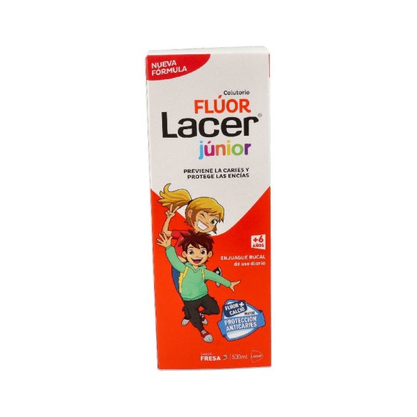 COLUTORIO LACER JUNIOR FRESA 500 ML